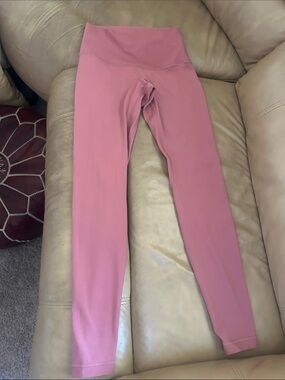 New lululemon athletica Dusty Rose Leggings womens 6